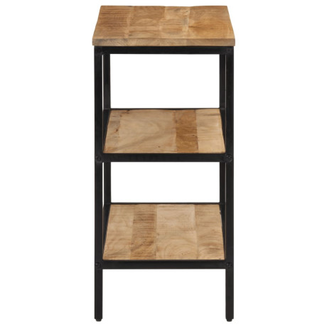 vidaXL Wandtafel 70x35x70 cm massief ruw mangohout afbeelding3 - 1