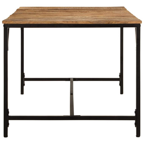 vidaXL Eettafel 180x90x75 cm massief hout ruw mangohout afbeelding3 - 1