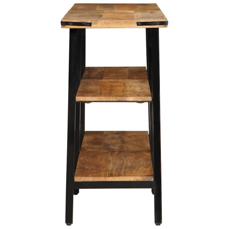vidaXL Wandtafel 140x35x70 cm massief mangohout afbeelding3 - 1