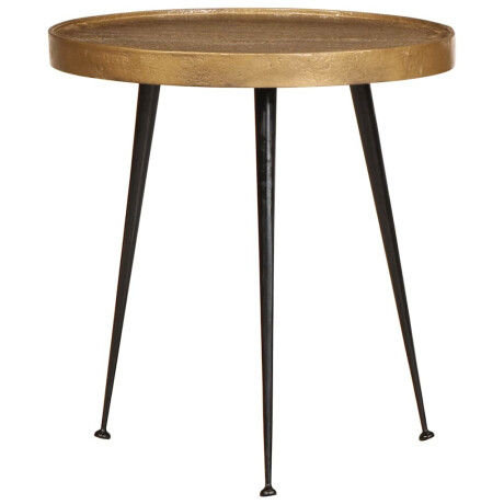 vidaXL Salontafel 2 stuks Gouden bewerkt hout afbeelding3 - 1