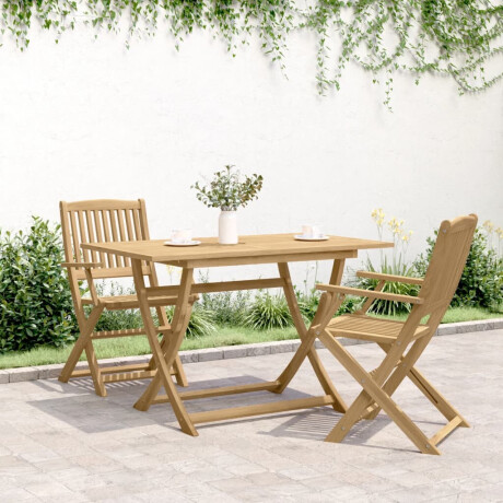 vidaXL Tuintafel inklapbaar 120x70x75 cm massief acaciahout afbeelding3 - 1