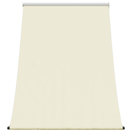 vidaXL Luifel uittrekbaar 150x150 cm stof en staal crèmekleurig afbeelding3 - 1