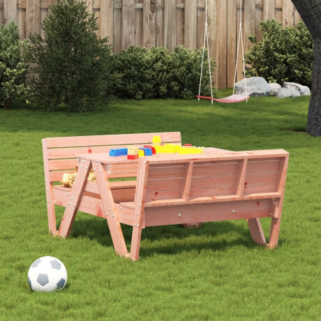 vidaXL Picknicktafel voor kinderen 88x122x58 cm massief douglashout afbeelding3 - 1