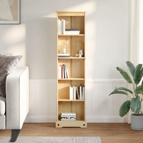 vidaXL Boekenkast Corona 46x20x170 cm massief grenenhout afbeelding3 - 1