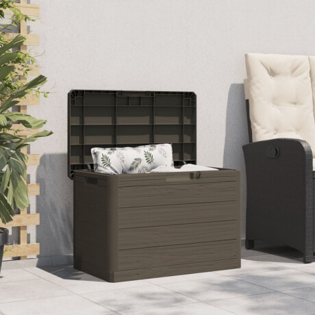 vidaXL Kussenbox 77,5x44,5x53 cm polypropeen bruin afbeelding3 - 1