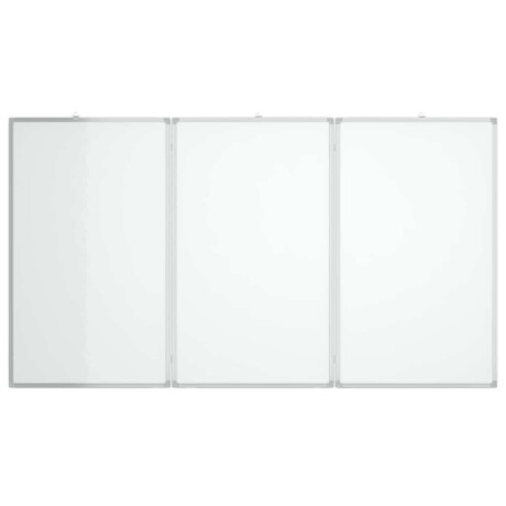 vidaXL Whiteboard magnetisch inklapbaar 150x100x1,7 cm aluminium afbeelding3 - 1