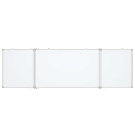 vidaXL Whiteboard magnetisch inklapbaar 200x60x1,7 cm aluminium afbeelding3 - 1