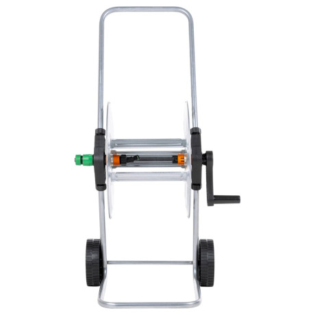 vidaXL Tuinslangkar voor 50 m 1/2" of 35 m 3/4" slang staal afbeelding3 - 1
