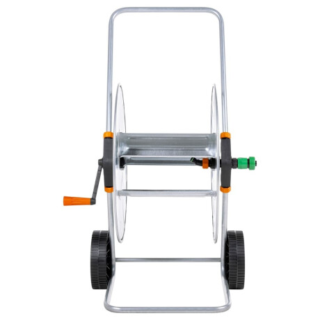 vidaXL Tuinslangkar voor 110 m 1/2" of 80 m 3/4" slang staal afbeelding3 - 1