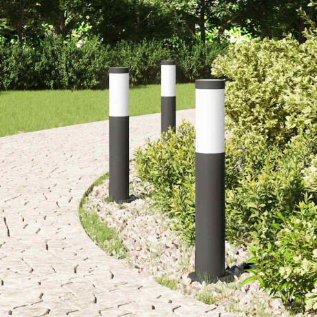 vidaXL Bolderverlichting 3 stuks 50 cm RVS IP44 afbeelding3 - 1