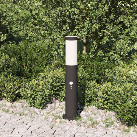 vidaXL Bolderverlichting met sensor 50 cm RVS IP44 afbeelding3 - 1