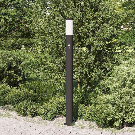 vidaXL Bolderverlichting met sensor 110 cm roestvrij staal IP44 afbeelding3 - 1