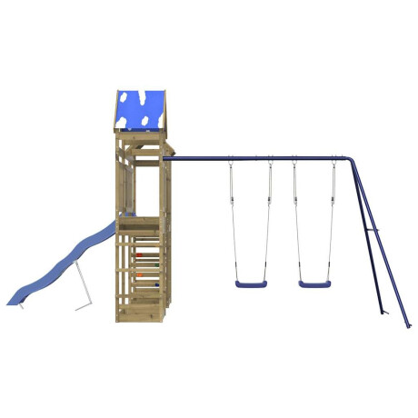 vidaXL Speelhuis geïmpregneerd grenenhout afbeelding3 - 1