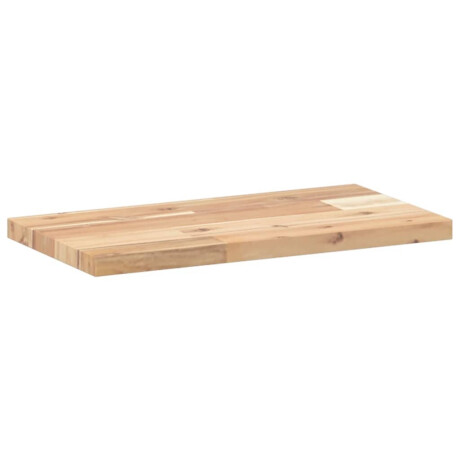 vidaXL Wandschappen 2 st zwevend 40x20x2 cm onbehandeld acaciahout afbeelding3 - 1
