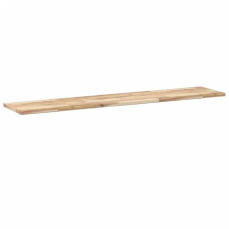 vidaXL Wandschap zwevend 120x30x2 cm onbehandeld massief acaciahout afbeelding3 - 1