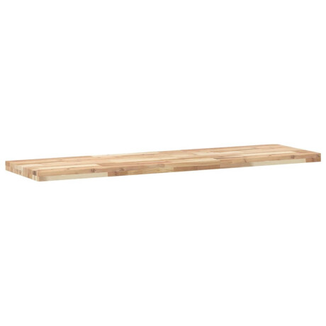 vidaXL Wandschappen 4 st zwevend 120x40x4 cm onbehandeld acaciahout afbeelding3 - 1