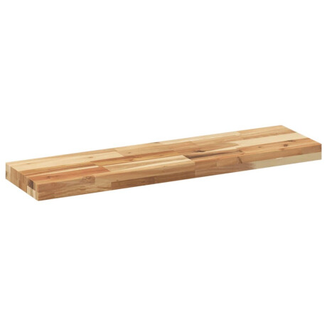 vidaXL Wandschappen 2 st zwevend olieafwerking 80x20x4 cm acaciahout afbeelding3 - 1