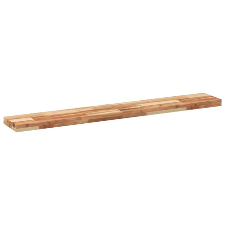 vidaXL Wandschappen 3 st zwevend olieafwerking 160x20x4 cm acaciahout afbeelding3 - 1