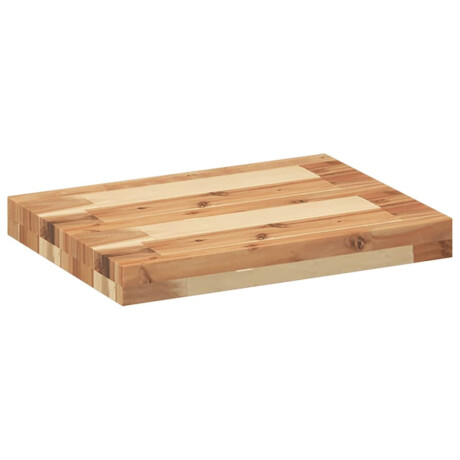 vidaXL Wandschappen 4 st zwevend olieafwerking 40x30x4 cm acaciahout afbeelding3 - 1