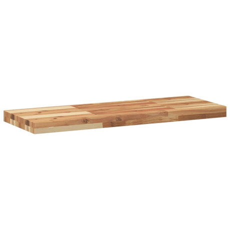 vidaXL Wandschappen 2 st zwevend olieafwerking 100x30x4 cm acaciahout afbeelding3 - 1
