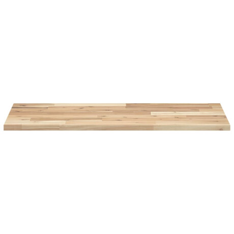 vidaXL Wastafelblad 100x40x2 cm onbehandeld massief acaciahout afbeelding3 - 1