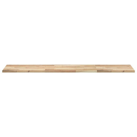 vidaXL Wastafelblad 120x40x2 cm onbehandeld massief acaciahout afbeelding3 - 1