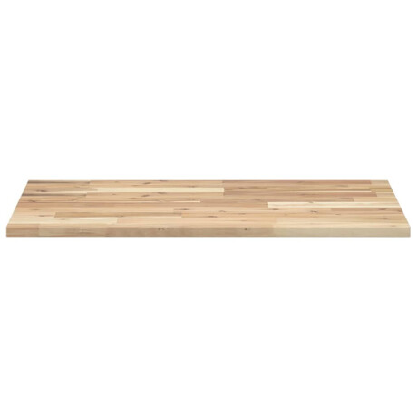 vidaXL Wastafelblad 100x50x2 cm onbehandeld massief acaciahout afbeelding3 - 1