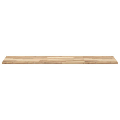 vidaXL Wastafelblad 140x50x2 cm onbehandeld massief acaciahout afbeelding3 - 1