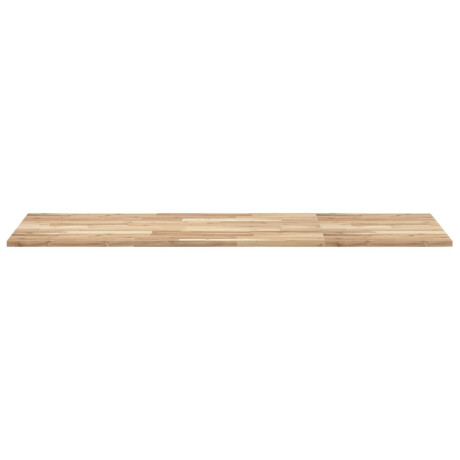 vidaXL Wastafelblad 140x60x2 cm onbehandeld massief acaciahout afbeelding3 - 1