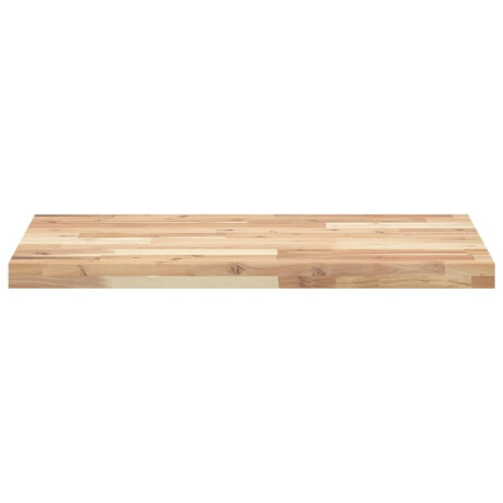 vidaXL Wastafelblad 80x50x4 cm onbehandeld massief acaciahout afbeelding3 - 1