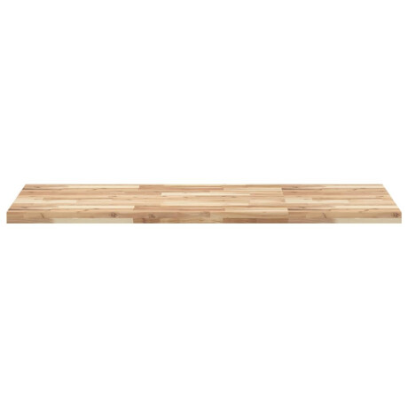 vidaXL Wastafelblad 140x60x4 cm onbehandeld massief acaciahout afbeelding3 - 1