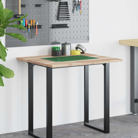 vidaXL Bureaublad 80x60x2 cm onbehandeld massief acaciahout afbeelding3 - 1