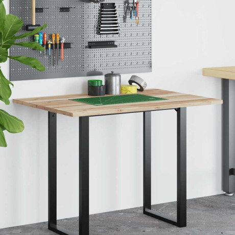 vidaXL Bureaublad 100x70x2 cm onbehandeld massief acaciahout afbeelding3 - 1