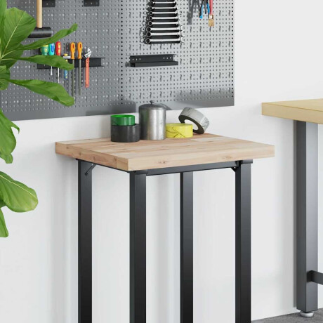 vidaXL Bureaublad 80x50x4 cm onbehandeld massief acaciahout afbeelding3 - 1