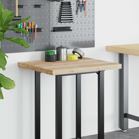 vidaXL Bureaublad 80x60x4 cm onbehandeld massief acaciahout afbeelding3 - 1