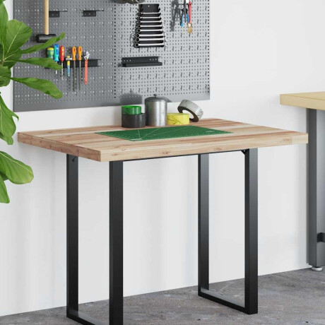 vidaXL Bureaublad 100x70x4 cm onbehandeld massief acaciahout afbeelding3 - 1