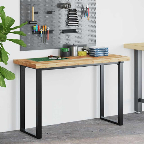 vidaXL Bureaublad met olieafwerking 120x50x4 cm massief acaciahout afbeelding3 - 1