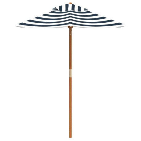 vidaXL Parasol voor kinderen met houten paal Ø120x140 cm afbeelding3 - 1