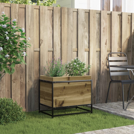 vidaXL Plantenbak 60x40x50 cm geïmpregneerd grenenhout afbeelding3 - 1