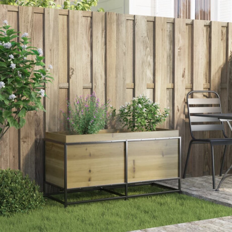 vidaXL Plantenbak 100x40x50 cm geïmpregneerd grenenhout afbeelding3 - 1