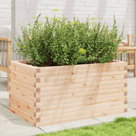 vidaXL Plantenbak 90x60x45,5 cm massief grenenhout afbeelding3 - 1