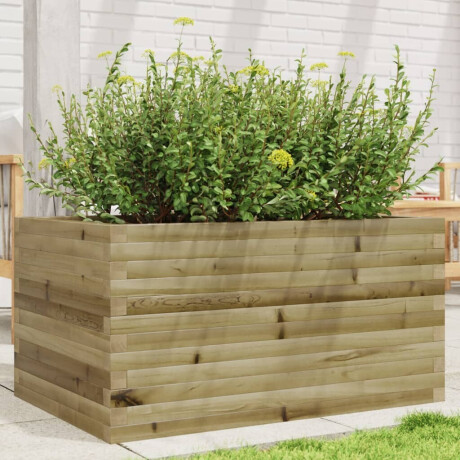 vidaXL Plantenbak 90x60x45,5 cm geïmpregneerd grenenhout afbeelding3 - 1