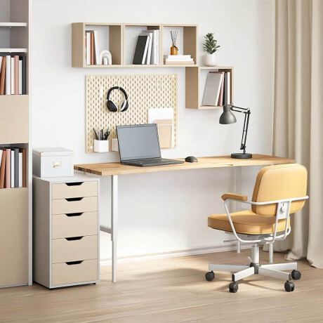 vidaXL Bureaublad rechthoekig 160x50x2,5 cm onbehandeld eikenhout afbeelding3 - 1