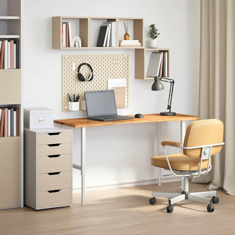 vidaXL Bureaublad rechthoekig 140x60x2,5 cm eikenhout lichtbruin afbeelding3 - 1