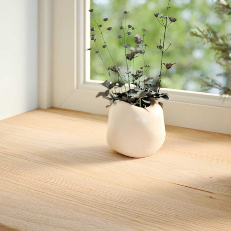vidaXL Vensterbanken 2 st onbehandeld 140x40x2 cm massief eikenhout afbeelding3 - 1