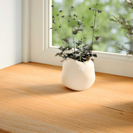 vidaXL Vensterbanken 2 st 120x40x2 cm massief eikenhout lichtbruin afbeelding3 - 1