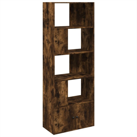 vidaXL Boekenkast 70x36x189 cm bewerkt hout gerookt eikenkleurig afbeelding3 - 1