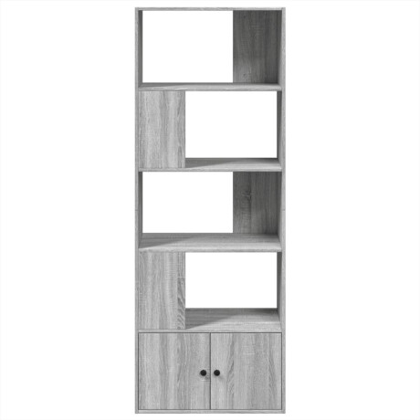 vidaXL Boekenkast 70x36x189 cm bewerkt hout grijs sonoma eikenkleurig afbeelding3 - 1