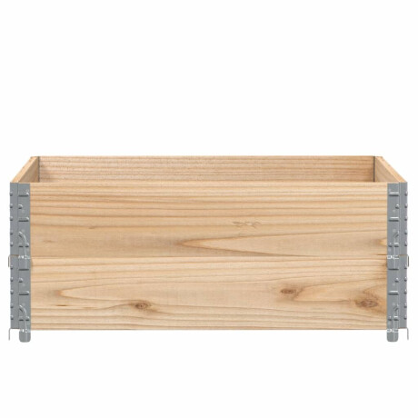 vidaXL Plantenbak 100x100 cm massief grenenhout afbeelding3 - 1