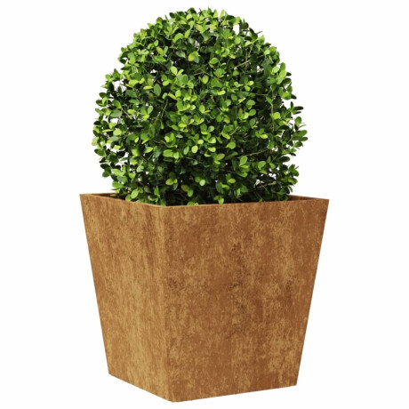 vidaXL Plantenbak 40x40x40 cm weervast staal afbeelding3 - 1